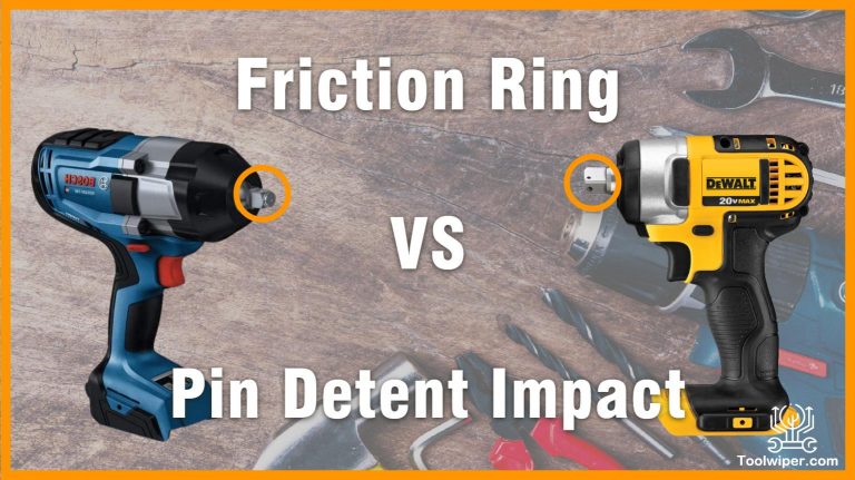 Friction Ring Vs Pin Detent Impact